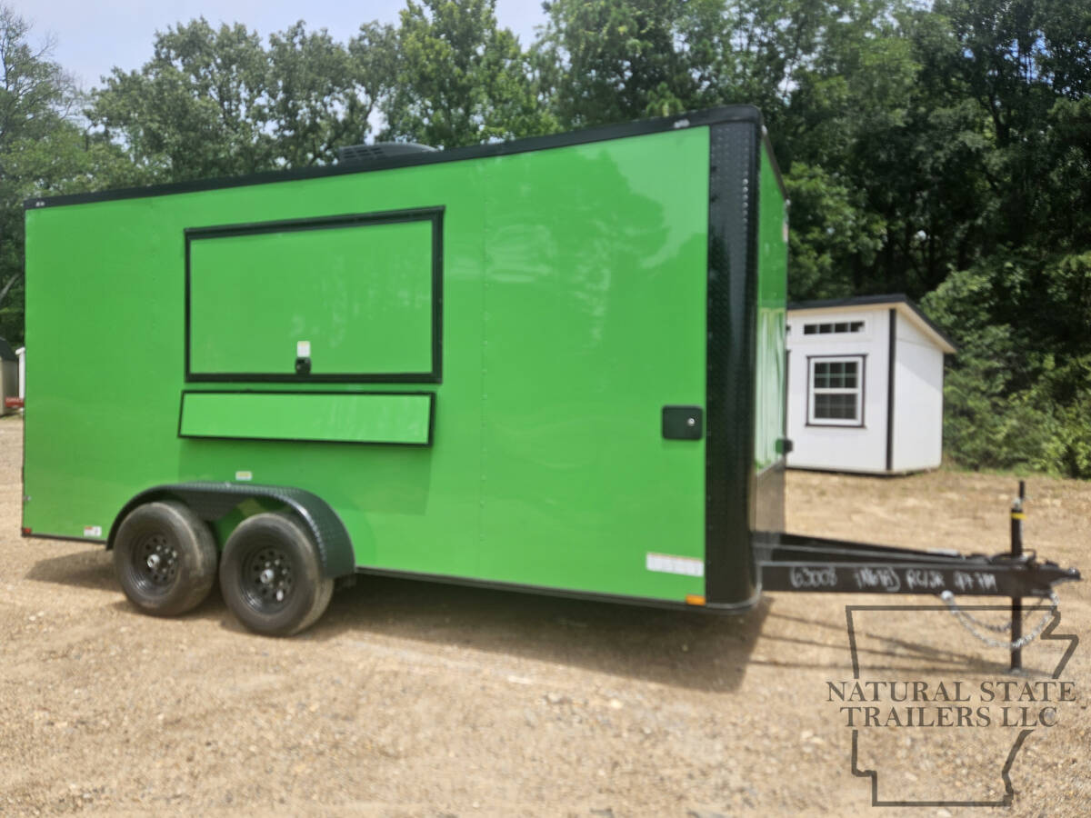 2026 Electric Green Quality Cargo 7X16TA BOP