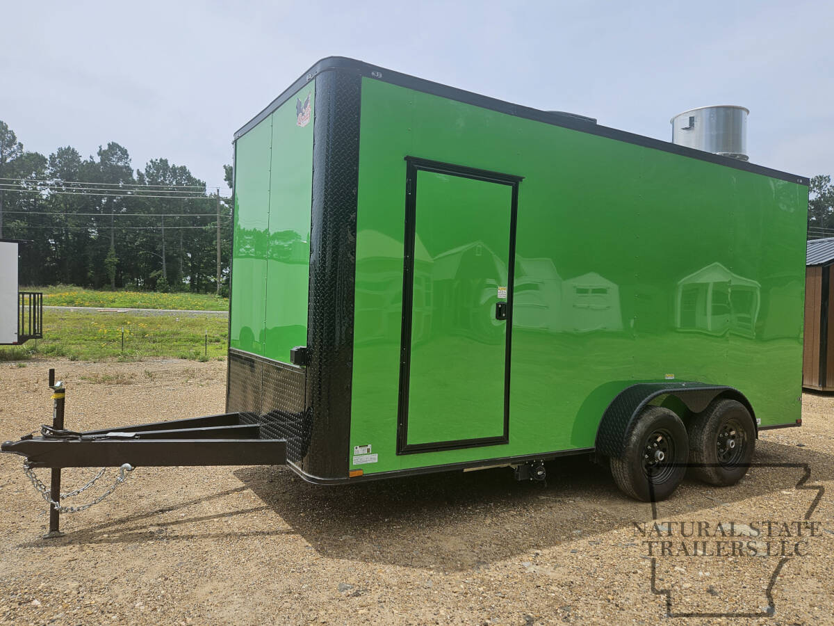 2026 Electric Green Quality Cargo 7X16TA BOP