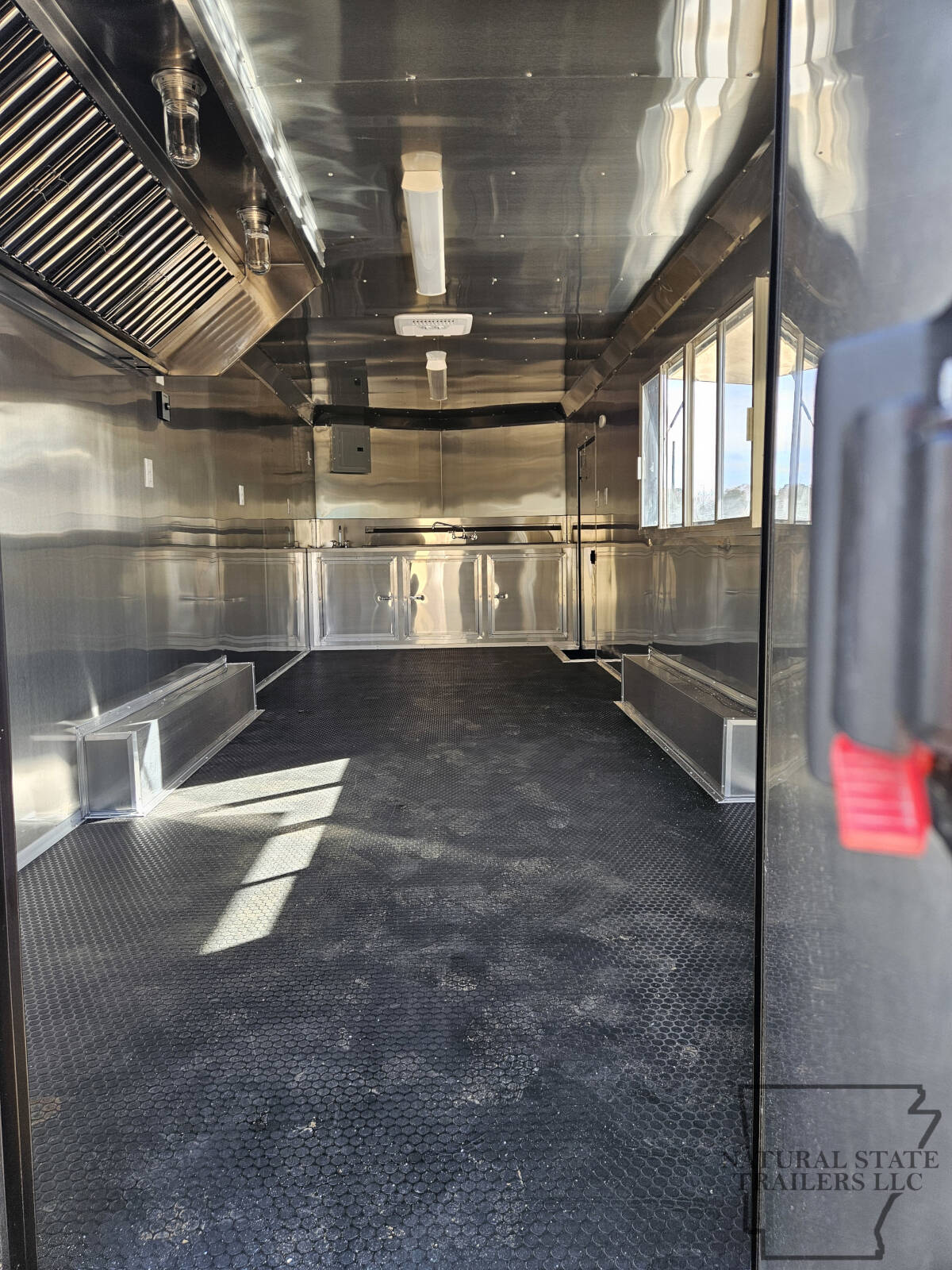 2026 White Quality Cargo 8.5X24TA BOP Concession Trailer