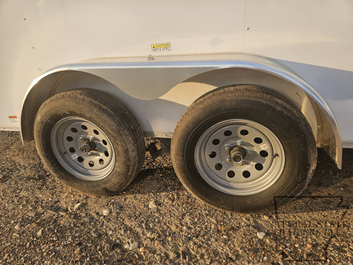 2026 White Quality Cargo 7X16TA